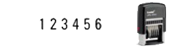 4846 Trodat Printy Self-Inking Numbering Stamp